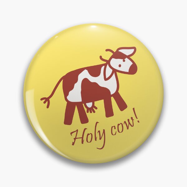 Item preview, Copy of Holy Cow! Brown and white Bovine designed and sold by FrancesPoff.