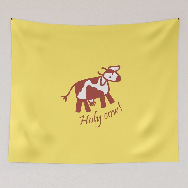Item preview, Copy of Holy Cow! Brown and white Bovine designed and sold by FrancesPoff.