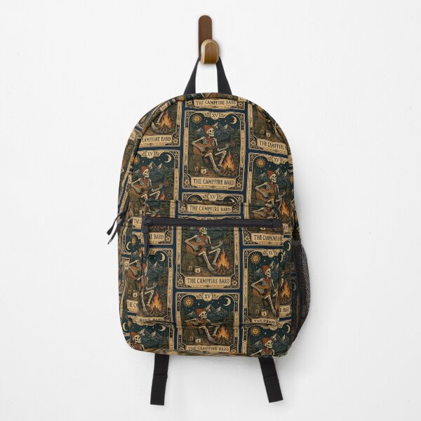 Item preview, Camping Music Wilderness Tarot Style Artwork designed and sold by merchxwear.