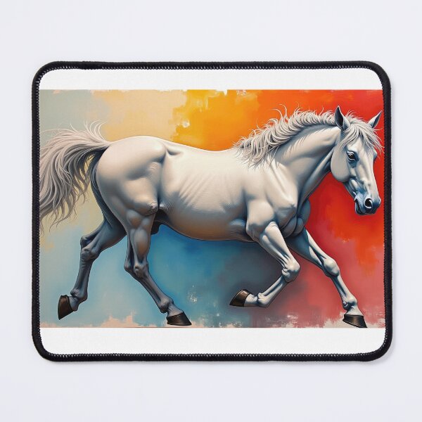 Item preview, Silver Horse in Pastel designed and sold by Sobucca.