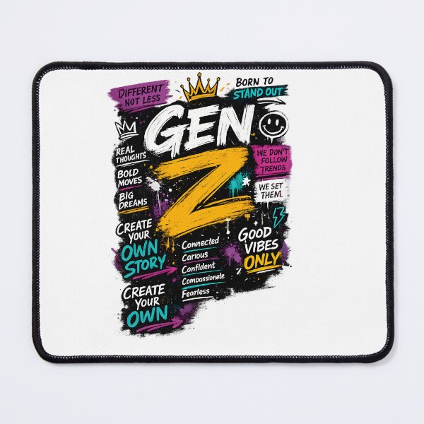 Item preview, Gen Z Streetwear Typography Design designed and sold by loukaidigitals.