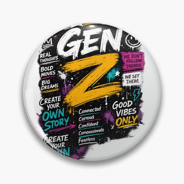 Item preview, Gen Z Streetwear Typography Design designed and sold by loukaidigitals.