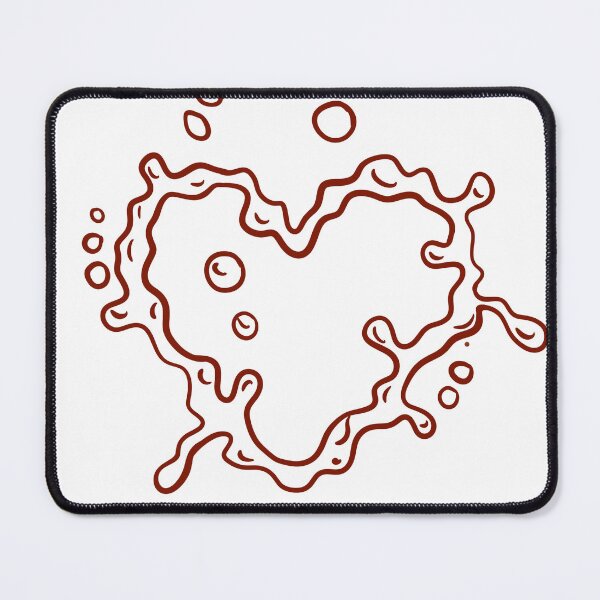 Item preview, Heart Water Splash Line Art Liquid Love Outline Graphic designed and sold by LYAN-STORE.