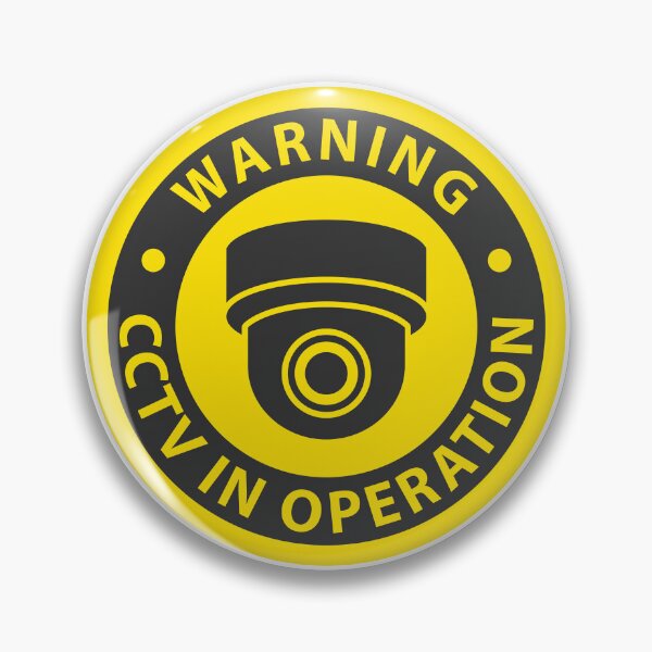 Item preview, Warning CCTV Camera In Operation Sign designed and sold by VectorForge Studio.