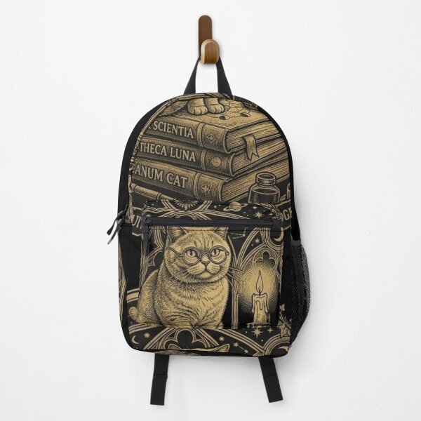 Item preview, Occulta Scientia Mystic Occult Cat Dark Academia Scholar designed and sold by Artsformore.