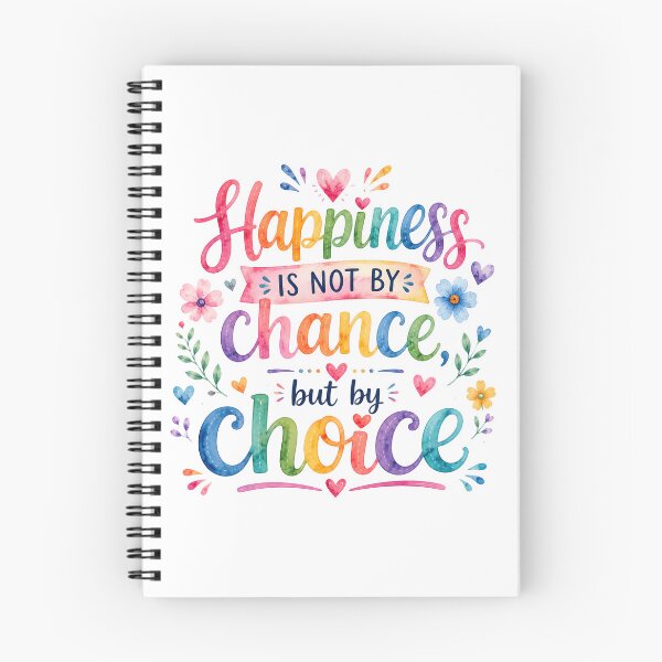 Item preview, Happiness is not by chance but by choice designed and sold by nimmitrends.