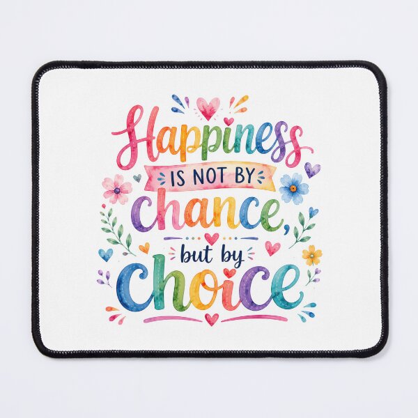 Item preview, Happiness is not by chance but by choice designed and sold by nimmitrends.