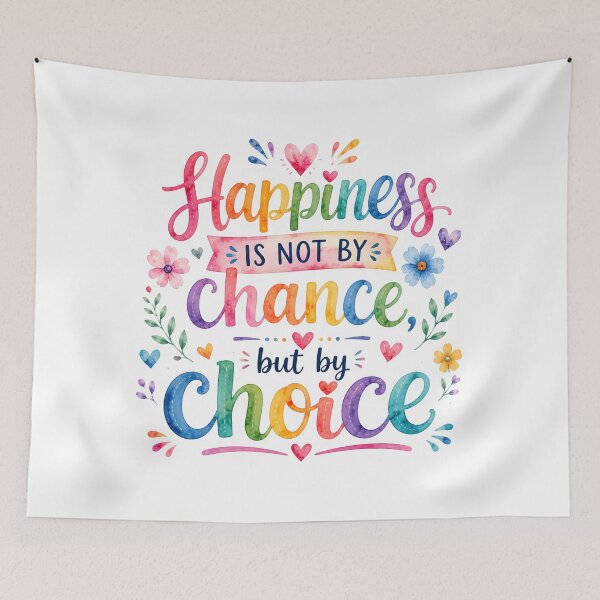 Item preview, Happiness is not by chance but by choice designed and sold by nimmitrends.
