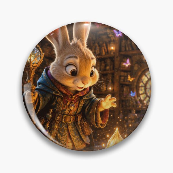Item preview, Rabbit Wizard Discovers a Magic Seed designed and sold by AldenRook.