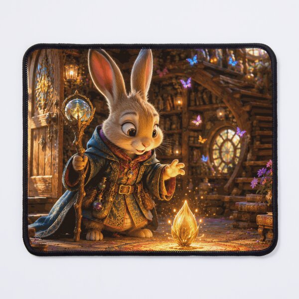 Item preview, Rabbit Wizard Discovers a Magic Seed designed and sold by AldenRook.