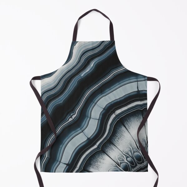 Item preview, Dark Blue Agate Slice Marble Texture Geode Mineral Crystal Pattern designed and sold by LYAN-STORE.