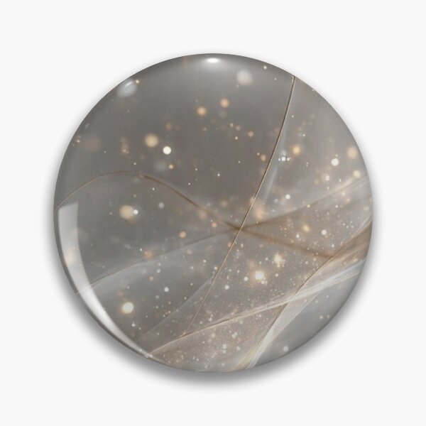 Item preview, Ethereal Grey Smoke Waves Gold Glitter Bokeh Abstract Flow Pattern designed and sold by LYAN-STORE.