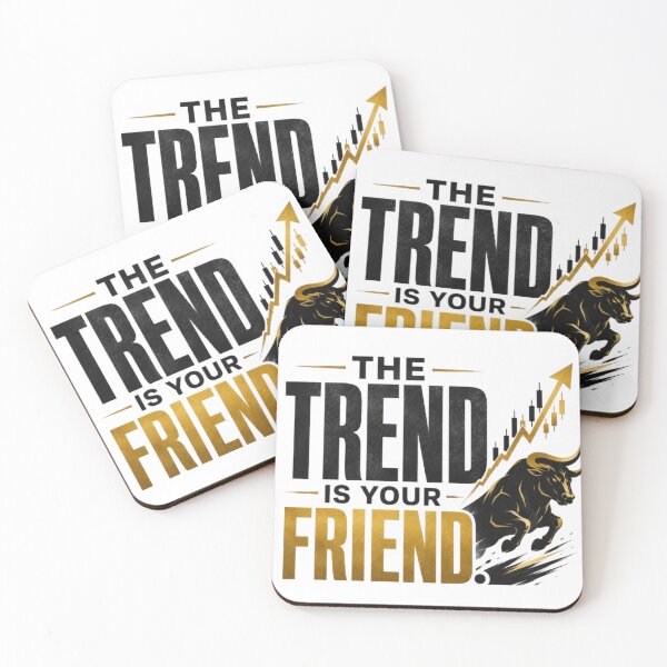Item preview, The Trend Is Your Friend Forex Trading Bull designed and sold by PipForgeStudio .