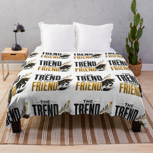Item preview, The Trend Is Your Friend Forex Trading Bull designed and sold by PipForgeStudio .