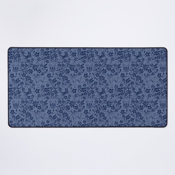 Item preview, Golden Retriever Floral Pattern | Elegant Botanical Dog Design Blue designed and sold by WildLakePatterns.