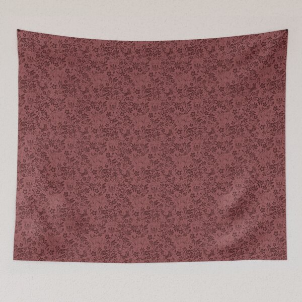 Item preview, Golden Retriever Floral Pattern | Elegant Botanical Dog Design Red designed and sold by WildLakePatterns.