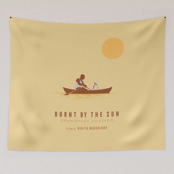 Item preview, Burnt by the Sun Poster | Nikita Mikhalkov | Soviet Cinema Print | Russian Film Art designed and sold by MORKINO POSTERS.