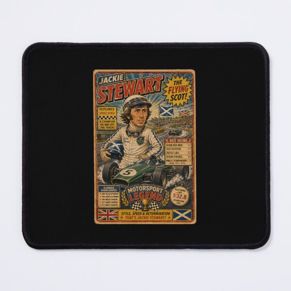 Item preview, Jackie Stewart Trading Card designed and sold by halibutgoatramb.