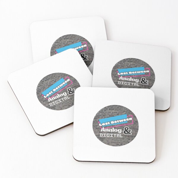 Item preview,  Lost Between Analog and Digital Logo On Brick Circle  designed and sold by AnaAndDigital.