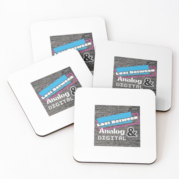 Item preview, Lost Between Analog and Digital Logo On Brick designed and sold by AnaAndDigital.