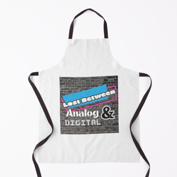 Item preview, Lost Between Analog and Digital Logo On Brick designed and sold by AnaAndDigital.