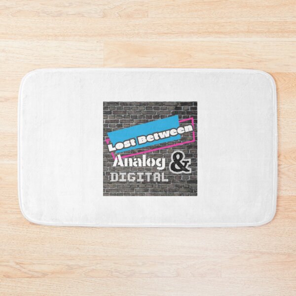 Item preview, Lost Between Analog and Digital Logo On Brick designed and sold by AnaAndDigital.