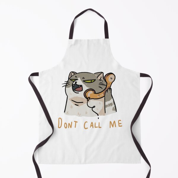 Item preview, Cat And Phone Funny Introvert Kitten Dont Call Me Design designed and sold by Lycheelich.