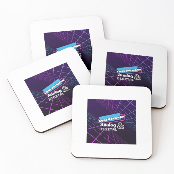Item preview, Lost Between Analog And Digital Logo Cyberspace designed and sold by AnaAndDigital.