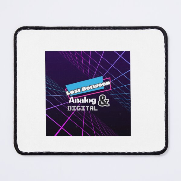 Item preview, Lost Between Analog And Digital Logo Cyberspace designed and sold by AnaAndDigital.