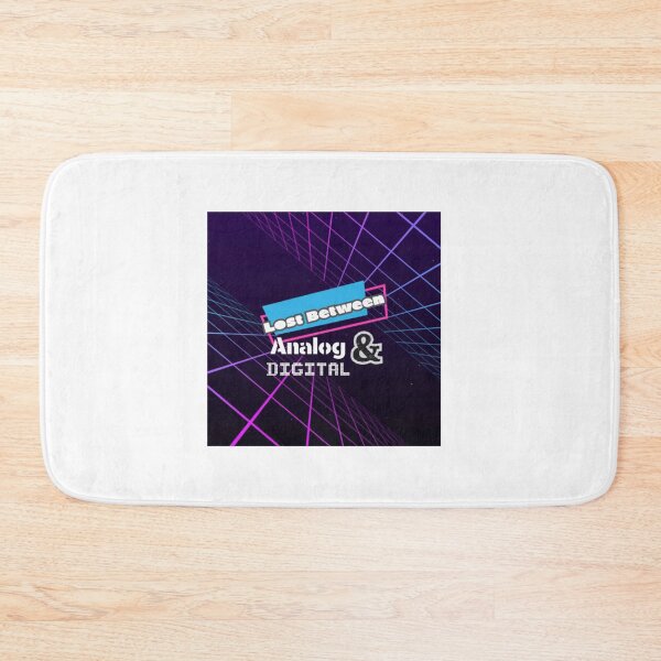 Item preview, Lost Between Analog And Digital Logo Cyberspace designed and sold by AnaAndDigital.