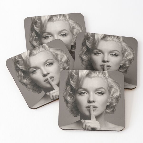 Item preview, Vintage poster of Marilyn Monroe in Hollywood, iconic actress, black-and-white print designed and sold by ItalianPopArtStore.