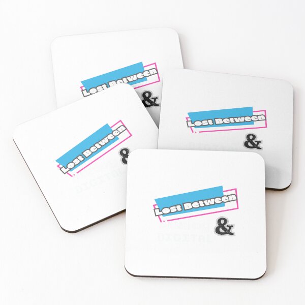 Item preview, Lost Between Analog and Digital Logo designed and sold by AnaAndDigital.