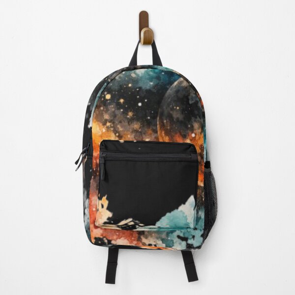 Item preview, Cosmic Sky - Watercolor Space Galaxy with Planet | Dreamy Nebula & Celestial Universe Artwork designed and sold by OandSDesigns23.