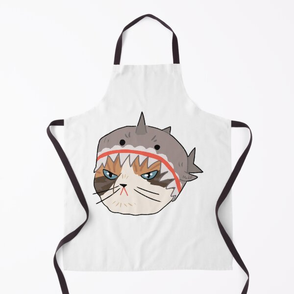 Item preview, Cat Shark Funny Cute Kawaii Ocean Predator Costume Graphic designed and sold by Lycheelich.