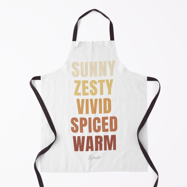 Item preview, Spain Typographic Print, Sunny Zesty Vivid Spiced Warm Decor designed and sold by MarkedArtPrints.