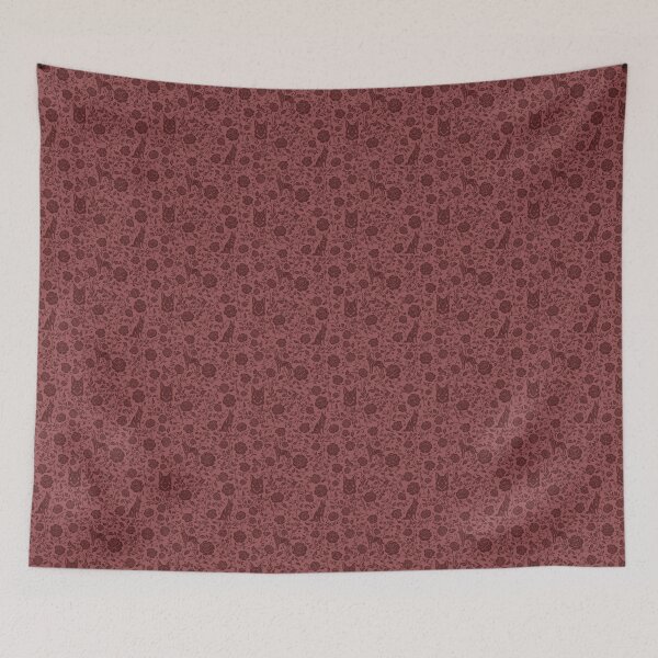 Item preview, German Shepherd Floral Pattern | Elegant Botanical Dog Design Red designed and sold by WildLakePatterns.
