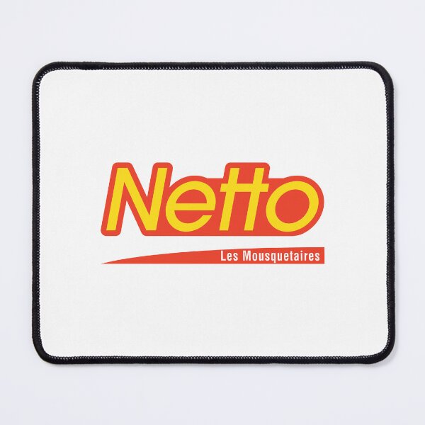 Item preview, Netto Les Mousquetaires Classic French Supermarket Logo designed and sold by hlinpft.
