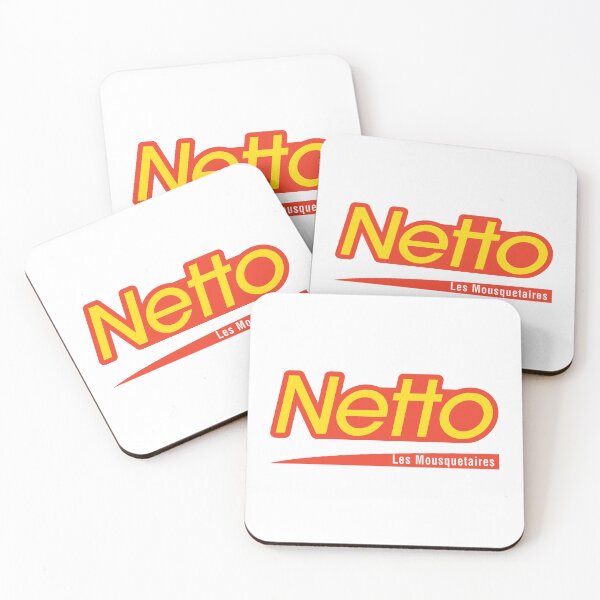 Item preview, Netto Les Mousquetaires Classic French Supermarket Logo designed and sold by hlinpft.