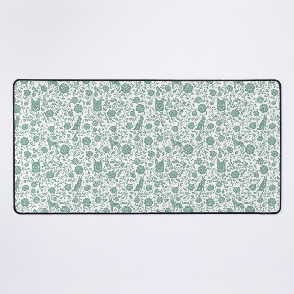 Item preview, German Shepherd Floral Pattern | Elegant Botanical Dog Design Green designed and sold by WildLakePatterns.