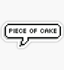 Piece of Cake Sticker
