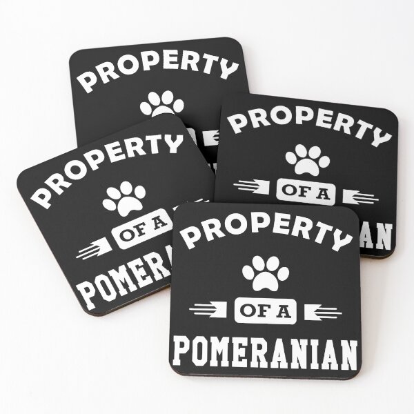 Item preview, Property Of A Pomeranian Dog Owner Pet Paw Print designed and sold by SoyLamderma.