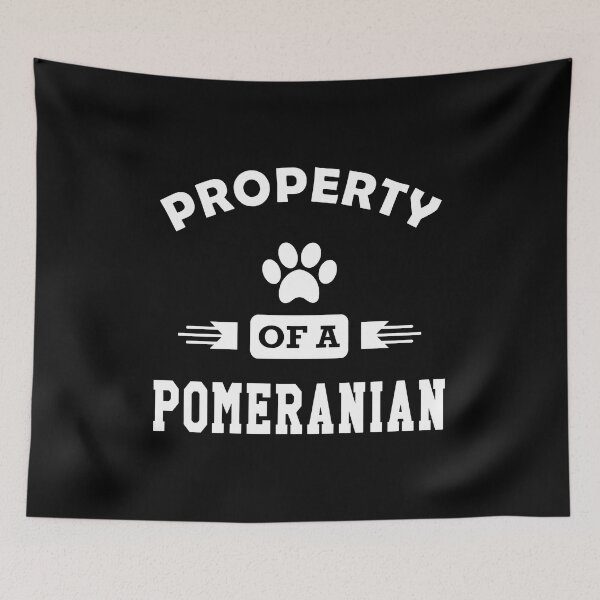 Item preview, Property Of A Pomeranian Dog Owner Pet Paw Print designed and sold by SoyLamderma.