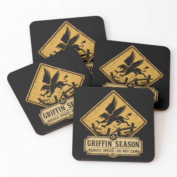 Item preview, Griffin Season Roadside Hazard Sign designed and sold by agearb.