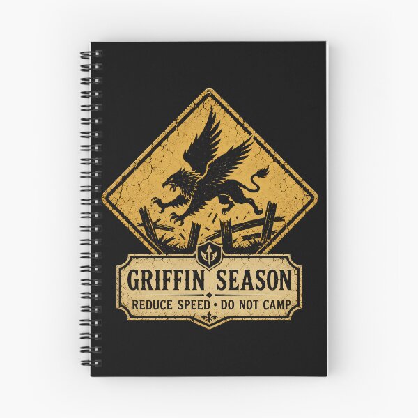 Item preview, Griffin Season Roadside Hazard Sign designed and sold by agearb.