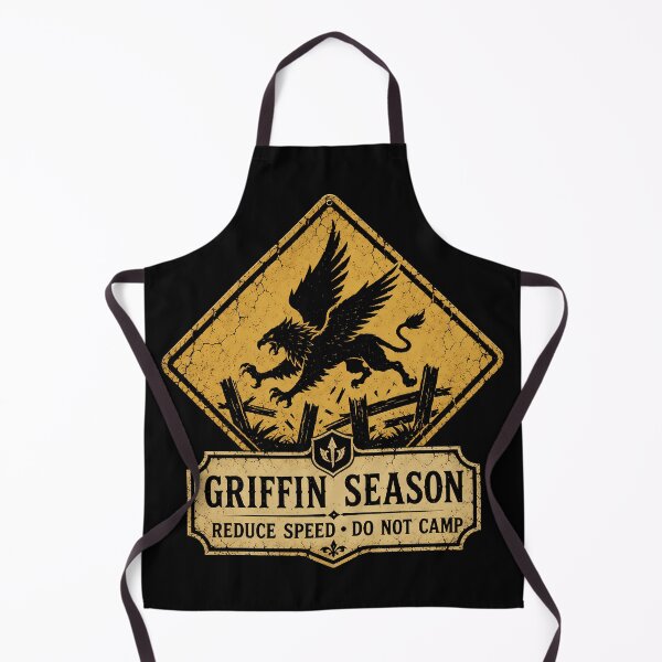 Item preview, Griffin Season Roadside Hazard Sign designed and sold by agearb.