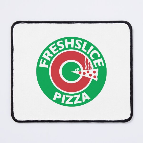 Item preview, Freshslice Pizza Circle Emblem Logo designed and sold by hlinpft.