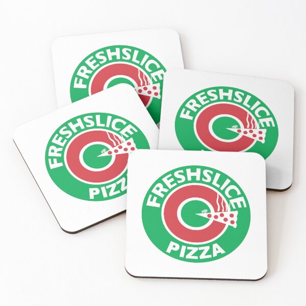 Item preview, Freshslice Pizza Circle Emblem Logo designed and sold by hlinpft.