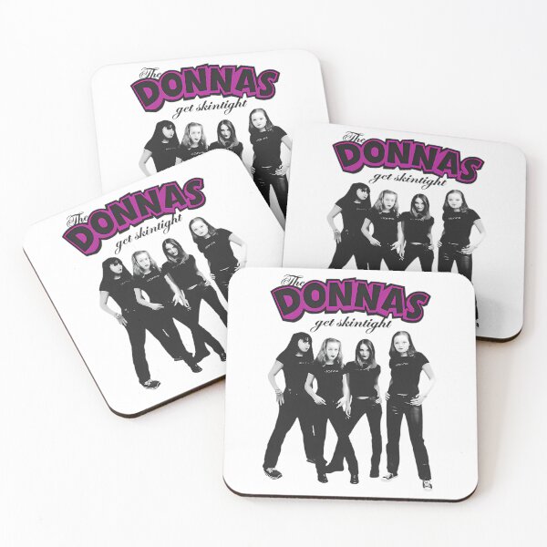 Item preview, Four Female Musicians Black Outfits Monochrome designed and sold by justlookamazing.