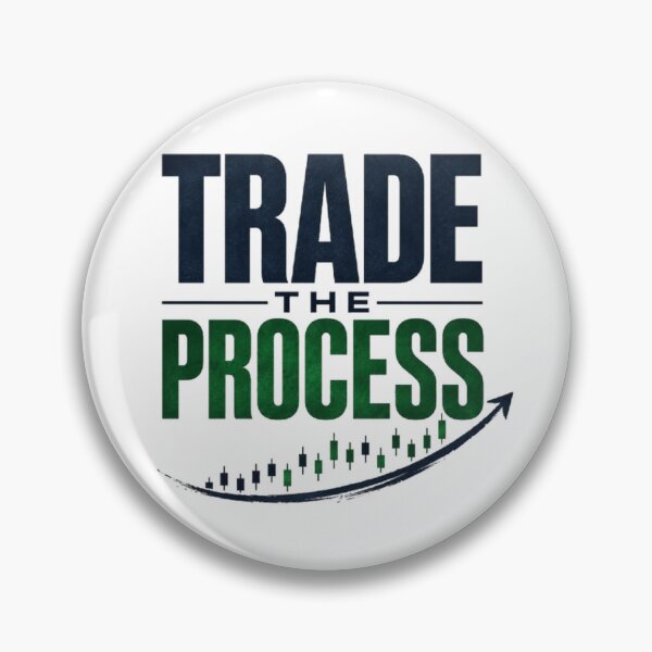 Item preview, Trade the Process Forex Trading Motivation designed and sold by PipForgeStudio .