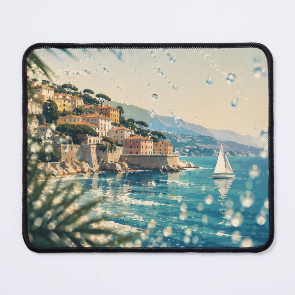 Item preview, Côte d’Azur Vintage Travel Poster | French Riviera Wall Art | Mediterranean Mid-Century Print | France No. 978 designed and sold by bauschberts.